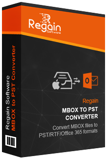 Buy Online - Regain MBOX to PST Converter